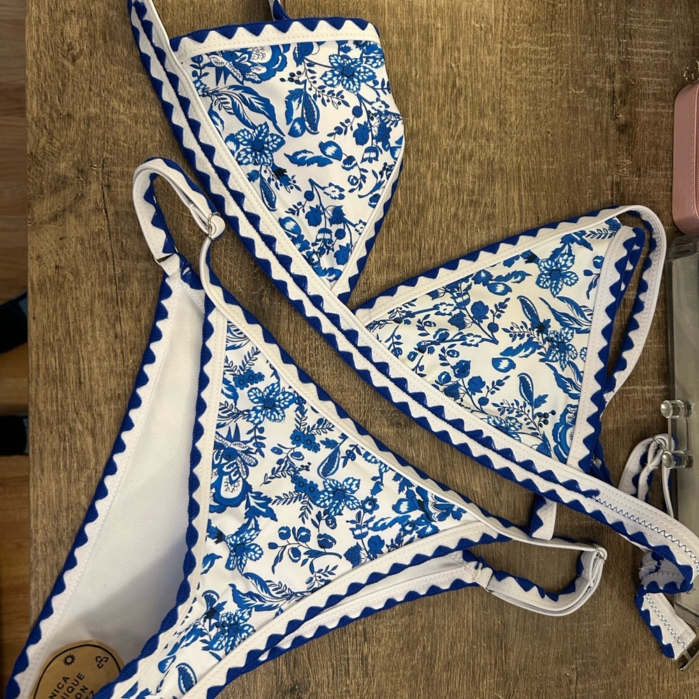 Paisley floral bikini